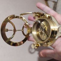 Огромен компас със слънчев часовник, снимка 8 - Антикварни и старинни предмети - 31203596
