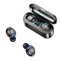 Безжични Слушалки F9 Earbuds tws handsfree bluetooth android iphonе, снимка 3 - Слушалки, hands-free - 31022789