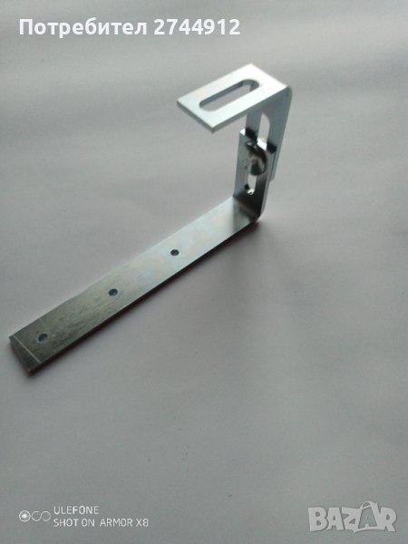 БГ6-Регулируема планка за монтаж на панели върху битумен/бетоннен/дървен покрив БГ-6, снимка 1