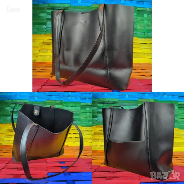 Голяма ежедневна дамска чанта - RC6063
, снимка 1