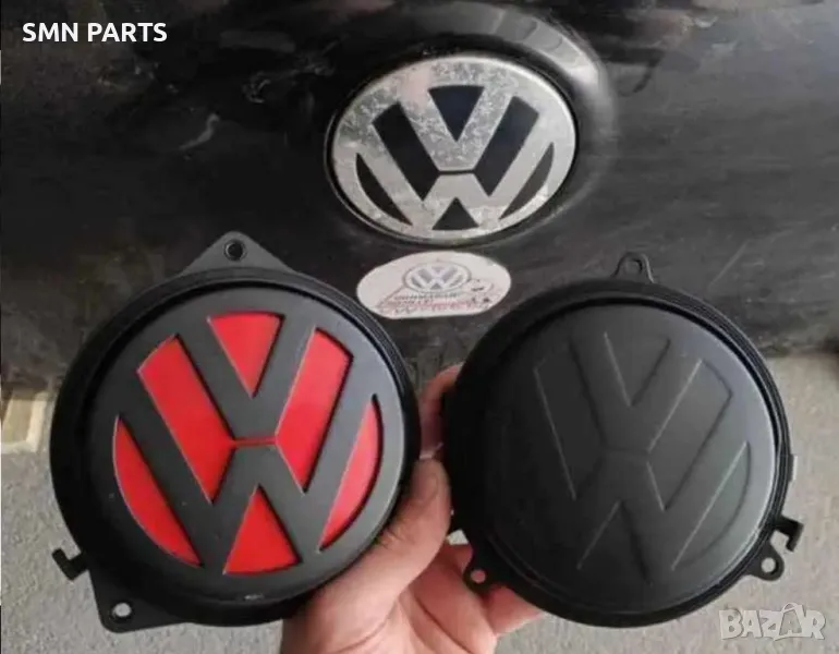 • Оригинални емблеми на VW Golf 5 (предна, задна и за волан) emblema, снимка 1