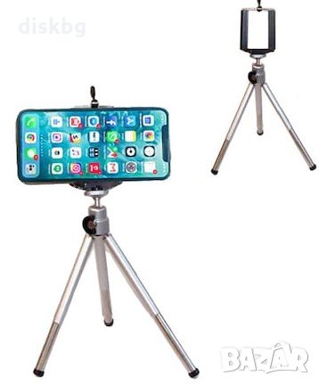 Нов Мини статив за GSM и фотоапарат с две нива на разгъване - стойка, поставка, снимка 1