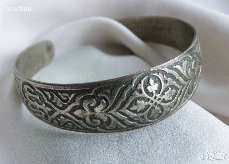 Османска възрожданска сребърна гривна, снимка 1