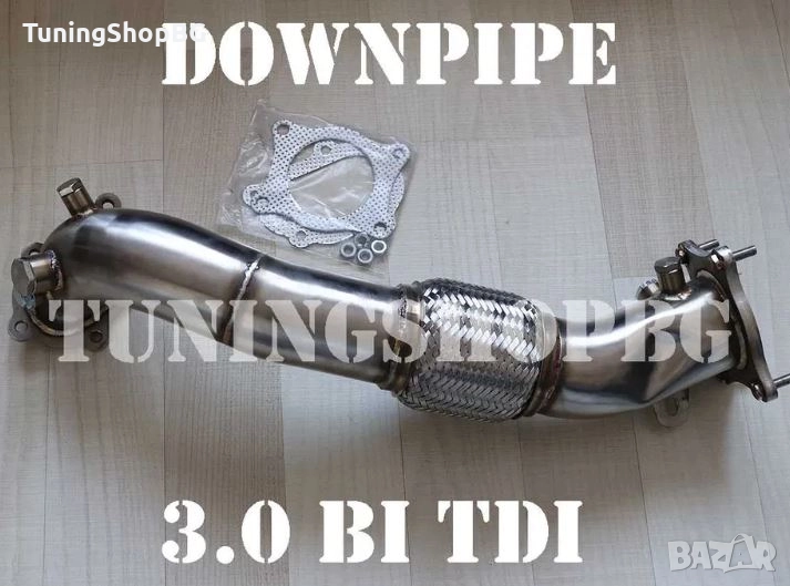 Downpipe Даунпайп DPF off Decat Audi A6 А7 SQ5 3.0 Bi TDi 11-15, снимка 1