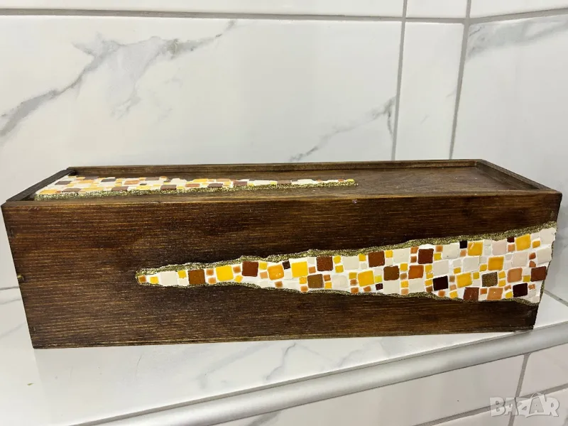 Стара дървена кутия за вино и др Германия, снимка 1