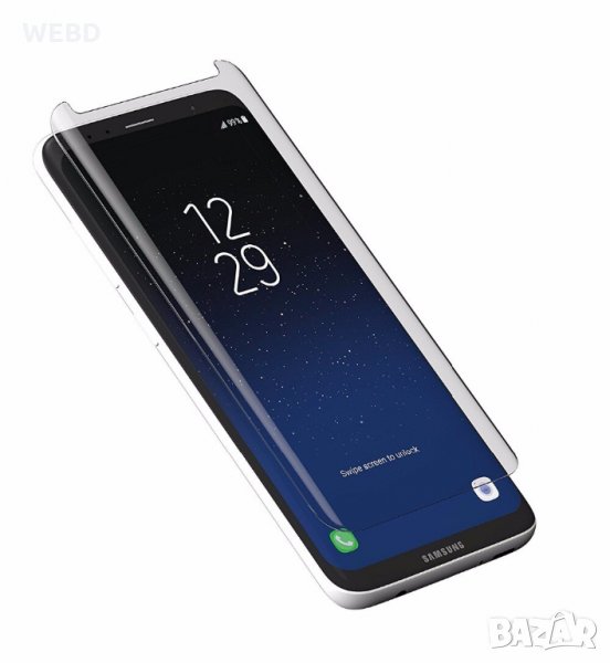 Стъклен протектор за Samsung Galaxy S6 Edge (извит 3D протектор), снимка 1