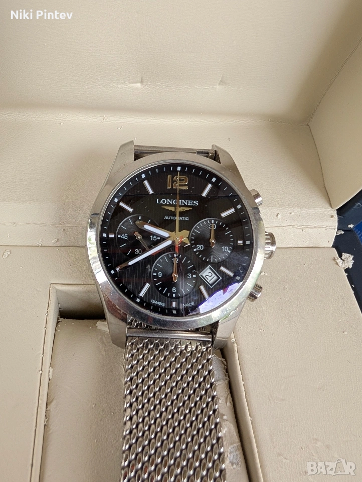 longines хронограф в много добро състояние , снимка 1