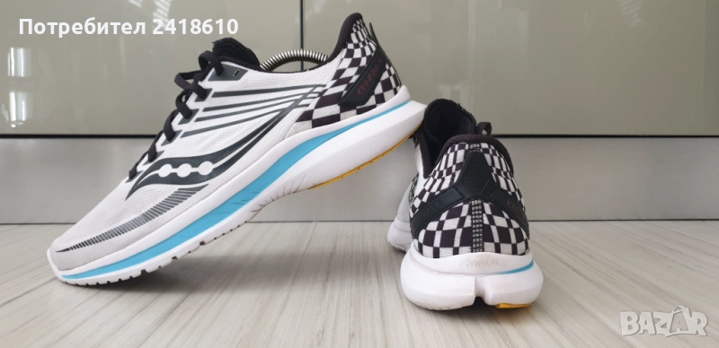 Saucony Kinvara 12 UK 8.5  US 9.5  Mens Size 43/27.5см ОРИГИНАЛ! Мъжки Маратонки!, снимка 1