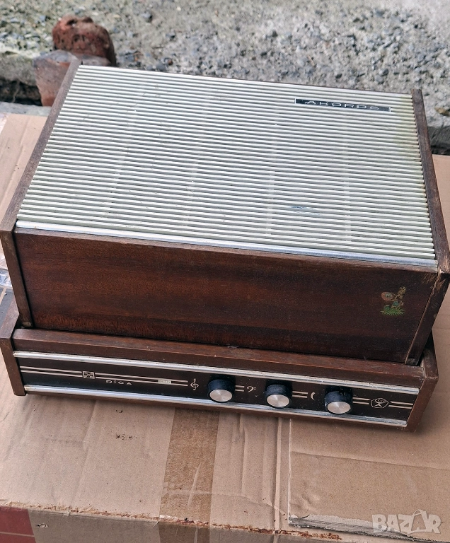 Грамофони Рига Моно, Акорд Моно и Акорд Стерео, снимка 1