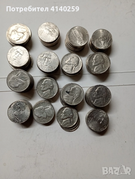 САЩ МОНЕТИ 5 ЦЕНТА , снимка 1