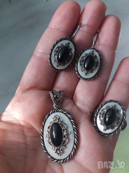 Сребърен комплект 333, снимка 1