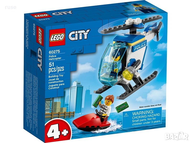  НОВИ! LEGO® City Police 60275 Полицейски хеликоптер, снимка 1