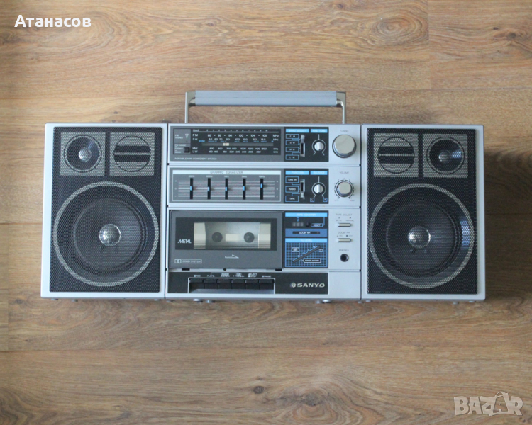 Sanyo C30  Radio Cassette Player Boombox, снимка 1