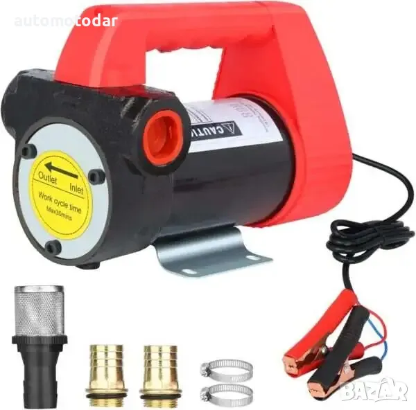 Мощна помпа за гориво и моторно масло 12V 350W, снимка 1