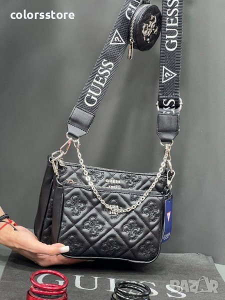 Черна чанта Guess 3в1  код SG333, снимка 1