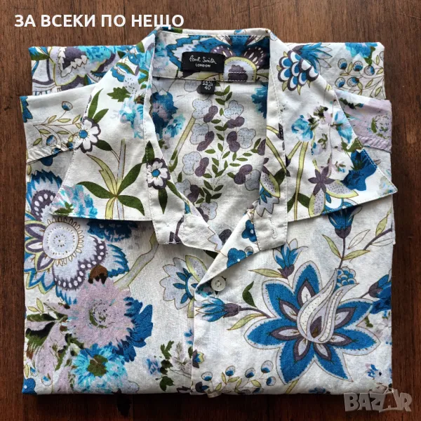 МЪЖКИ РИЗИ, ХАВАЙКИ С КЪС РЪКАВ -  PAUL SMITH LONDON, снимка 1