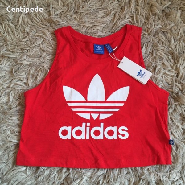 Кроп топ Adidas Originals, снимка 1