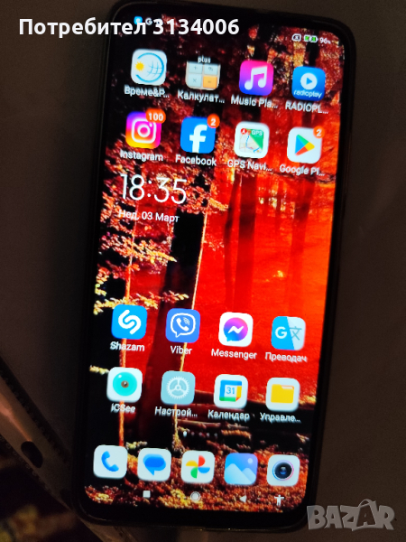 GSM xiaomi Redmi 9T-отличен, снимка 1