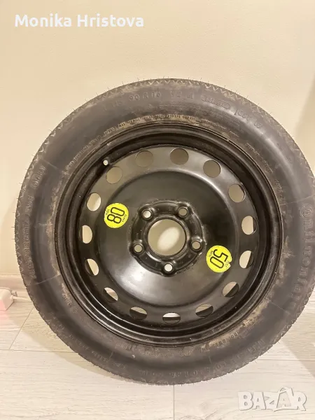 Резервна гума с джанта, патерица за BMW , снимка 1