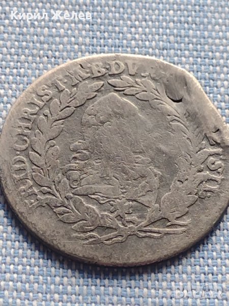 Сребърна монета 20 кройцера 1765г. Фридрих Кристиян Бранденбург Байраут 29765, снимка 1