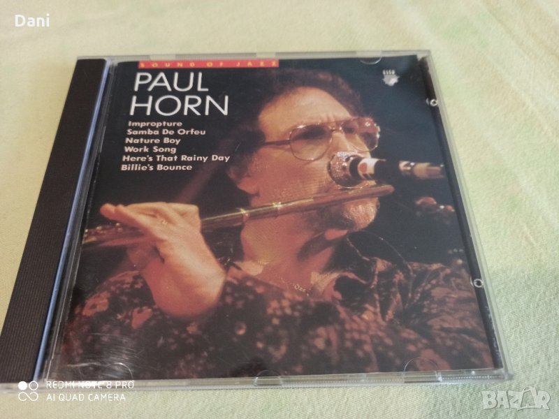 СД- Paul Horn – The Sound Of Jazz: Riviera Concert,Cleo, снимка 1