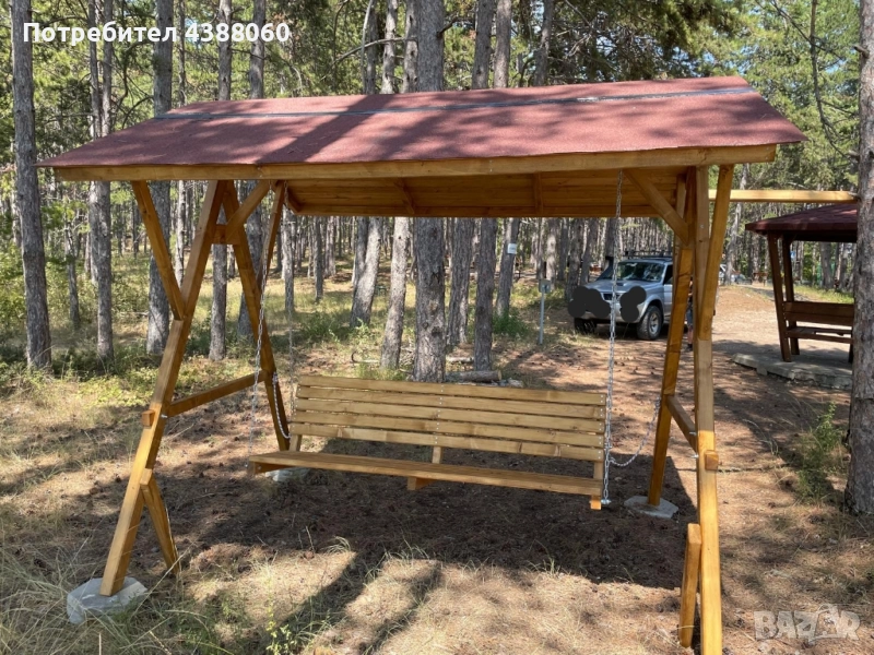 Градинска люлка, люлка на верандата, снимка 1