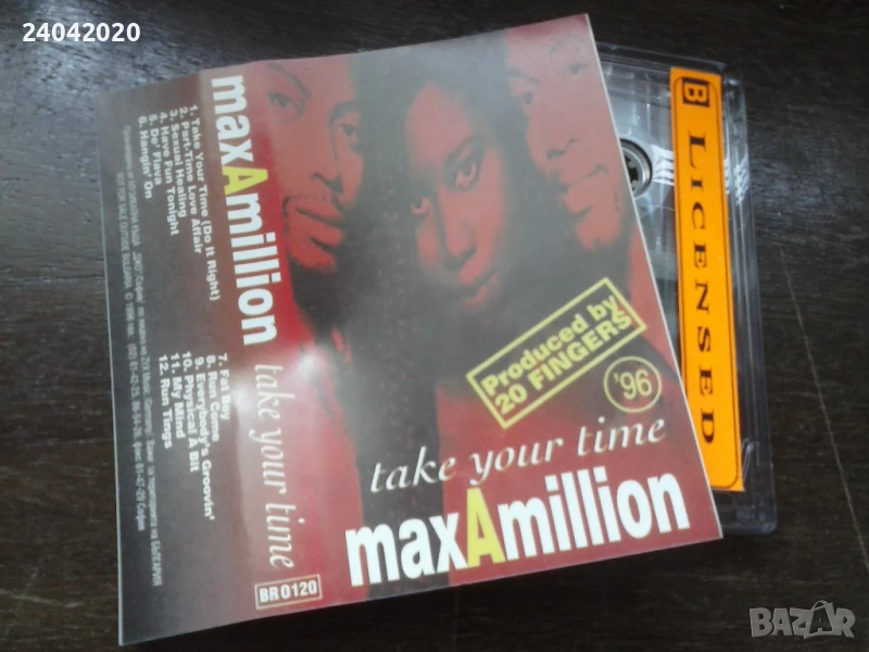 MaxAmillion – Take Your Time МК "Джо" касета, снимка 1