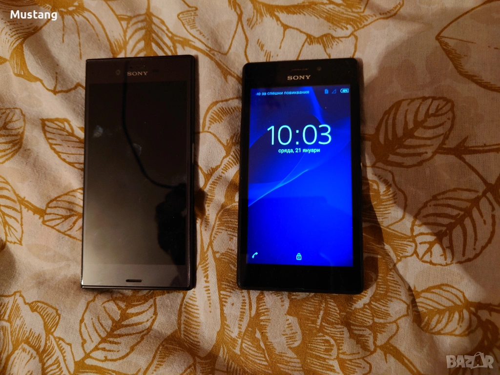 Sony Xperia XZ и Xperia M2 Aqua (за части) + два кейса, снимка 1