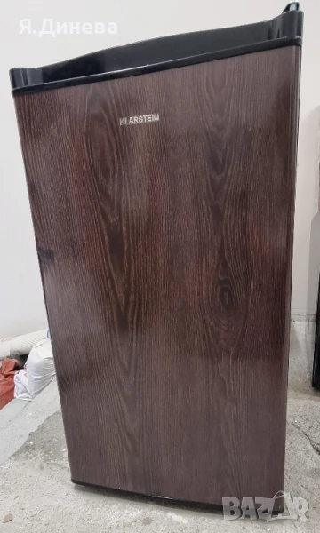 Хладилник 90L Klarstein с дървесен дизайн , снимка 1