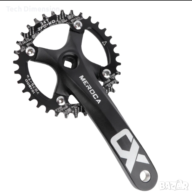 Курбели 1x 34T Narrow Wide плоча, снимка 1