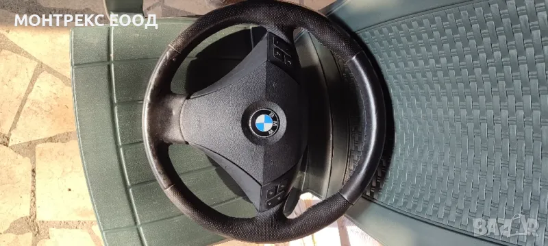 Волан с еърбег бмв е60 е61 старт стоп, снимка 1