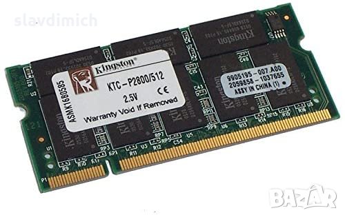 Рам памет RAM Kingston модел KTC-P2800/512 512 MB DDR1 266 Mhz честота , снимка 1