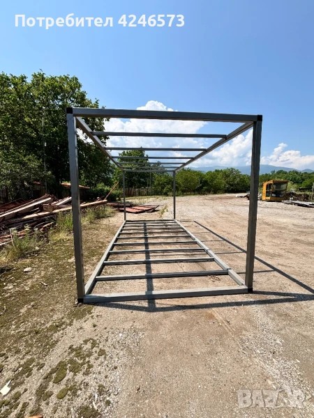 Метална рамка за офис контейнер , снимка 1