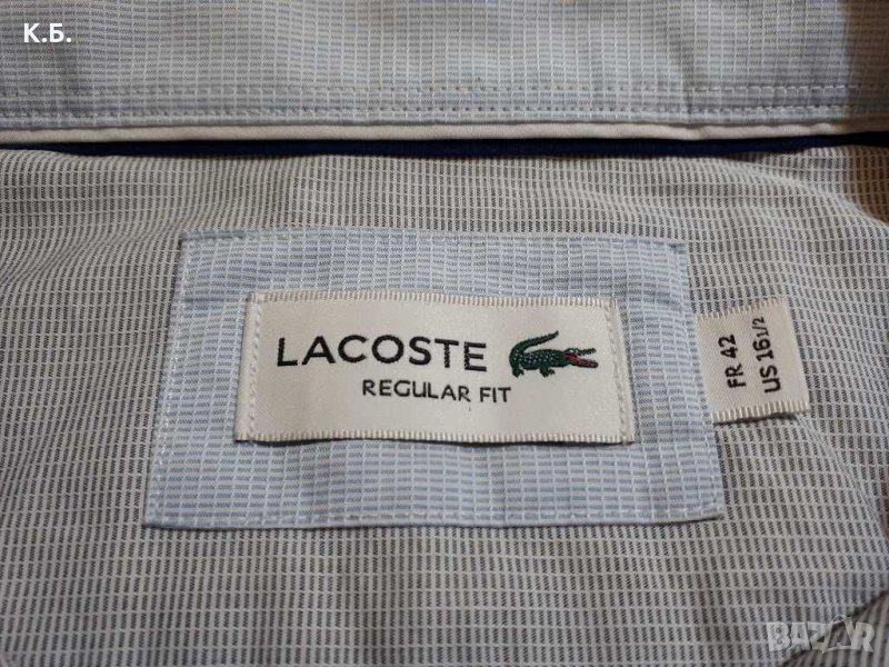 Оригинална риза ,,LACOSTE" р-р L, снимка 1