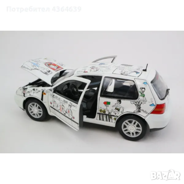 VW Golf 4 IV 1:18 GTI TDI Revell, снимка 1