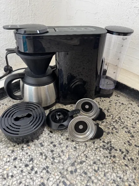 Кафемашина с Капсули + Шварц Кафе - Philips Senseo Switch HD6592 2 в 1, Еспресо!, снимка 1