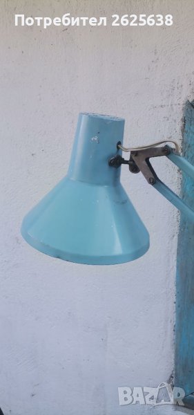 Винтидж работна лампа с чупещи рамена, снимка 1