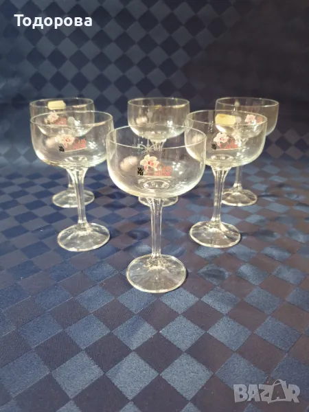WMF - комплект кристални чаши за шампанско, снимка 1