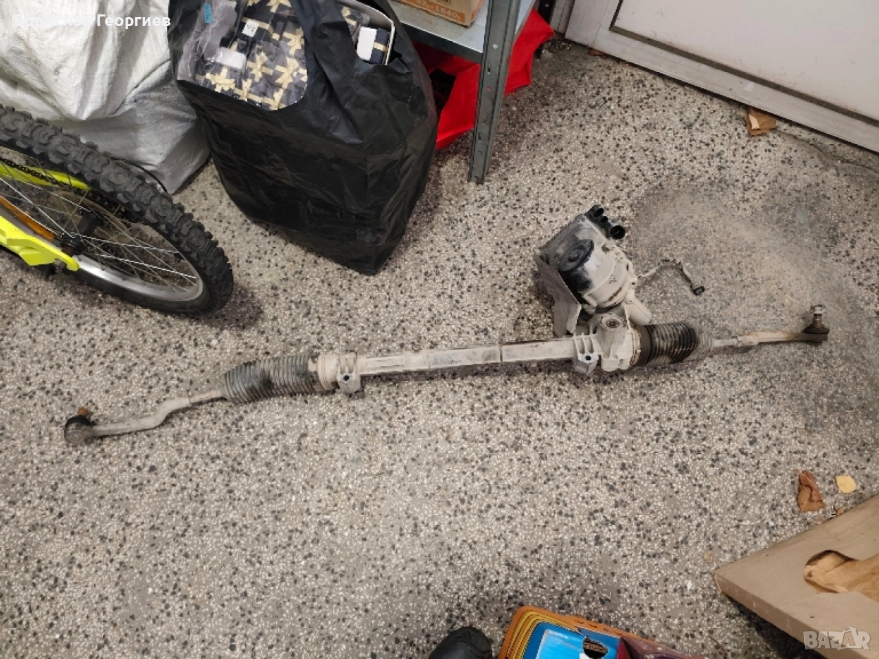 Рейка за мерцедес Б класа w169 2005г. електрическа, комплект е ел.управление и електромотор , снимка 1