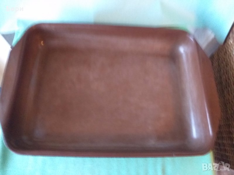 Емайлирана тава от стария материал, снимка 1