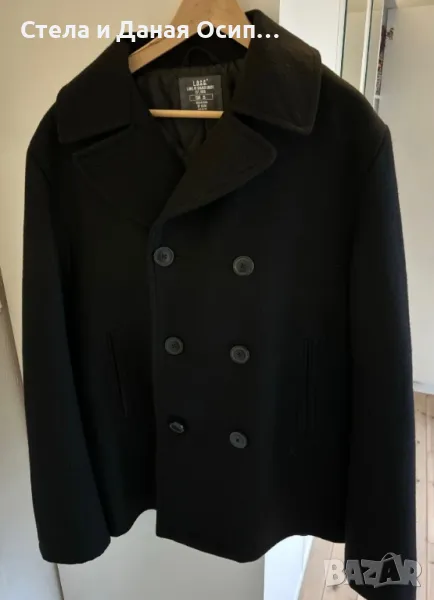 Вълнено мъжко палто, снимка 1