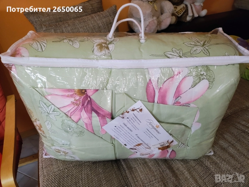 Нов спален комплект за спалня 2/2,20см. / Памук!, снимка 1