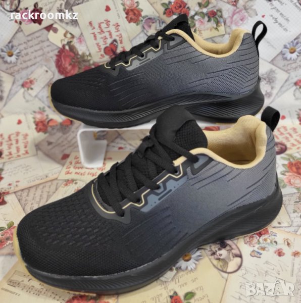 Спортни маратонки от дишаща материя и гъвкави стелки модел: BL273-4 black, снимка 1