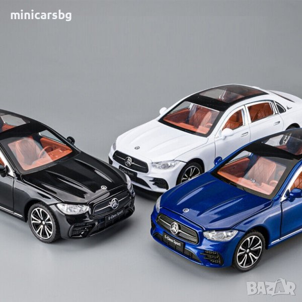Метални колички: Mercedes-Benz E300L Sport (Мерцедес-Бенц E-класа), снимка 1