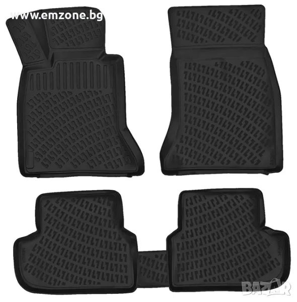 Гумени стелки тип Леген 3D Rizline BMW 5 E39 E60 E61 F10 F11 G30 G31, снимка 1