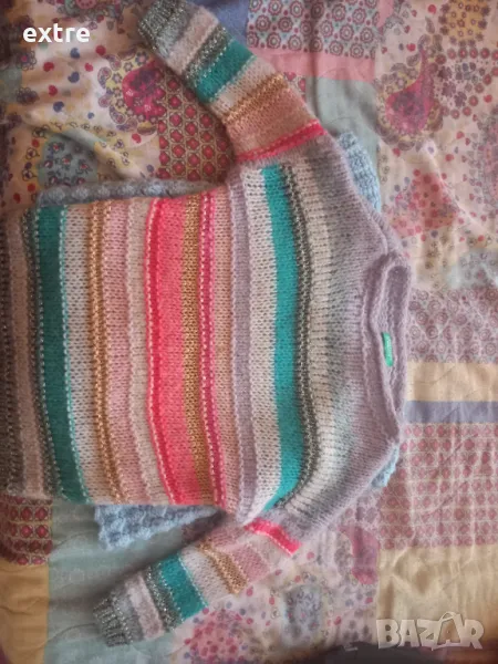 Продавам запазена детска вълнена блуза united color benetton, снимка 1