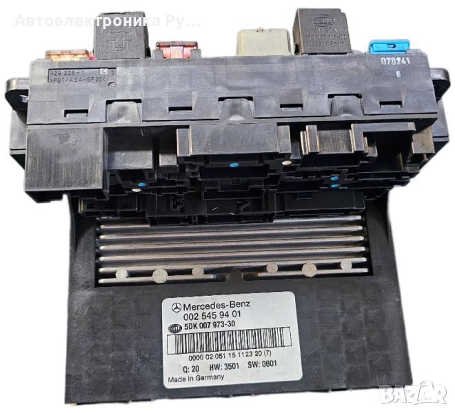 Бушонно табло за Mercedes C-Class, W203, 2000-2007г., 002 545 94 01, 0025459401, 5DK 007 973-30, снимка 1