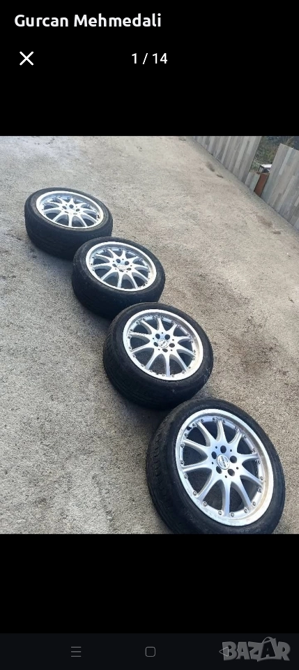 джанти* 5х100r17/8 JX1*7H2*, снимка 1