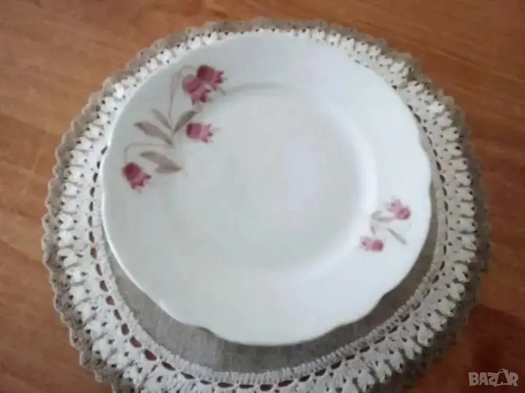 Немски порцелан 4 бр чинии , снимка 1