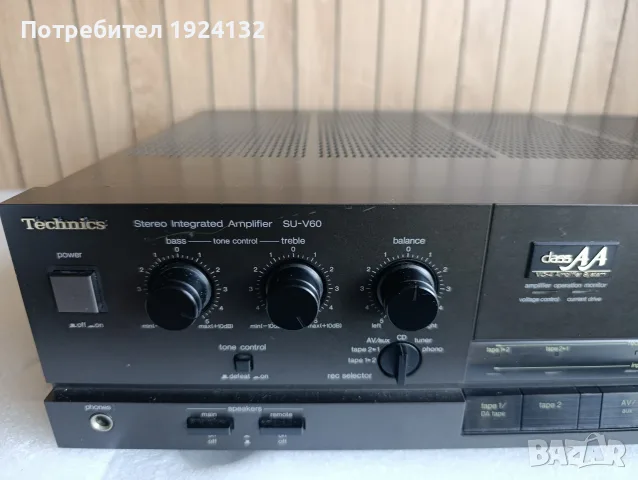 Technics SU-V60 130 €, снимка 2 - Ресийвъри, усилватели, смесителни пултове - 55986383